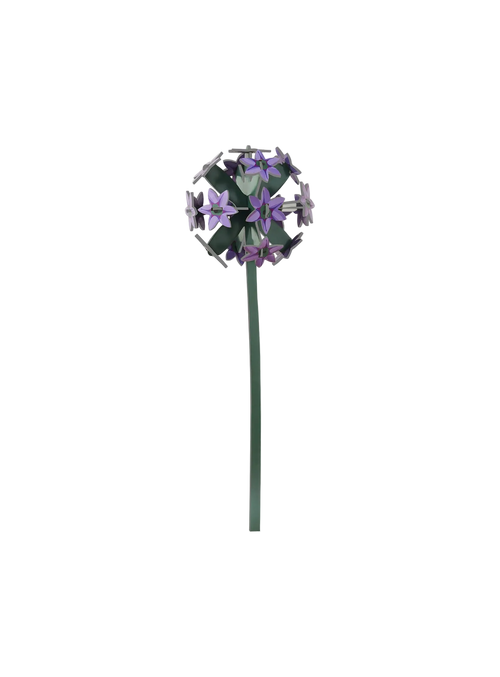 A sculptural allium flower by Studio ROOF designed to bloom beautifully forever.