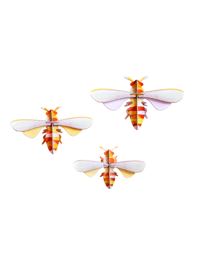 Honey Bees, set of 3