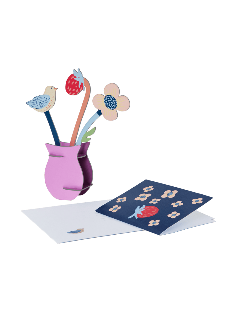 Pop Out Card<br> William Morris Flowers